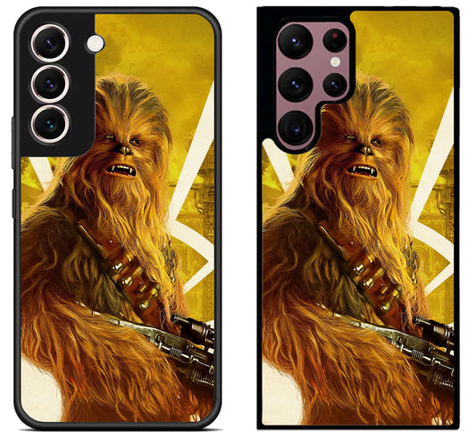 Chewbacca Star Wars Wallpaper Samsung Galaxy S22 | S22+ | S22 Ultra Case