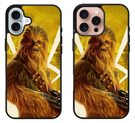 Chewbacca Stars War Wallpaper iPhone 16 | 16 Plus | 16 Pro | 16 Pro Max Case