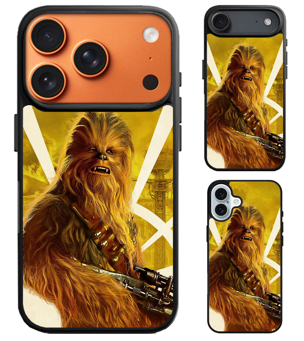 Chewbacca Stars Wars Wallpaper iPhone Air | iPhone 17 | 17 Pro | 17 Pro Max Case