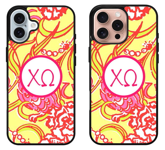 Chi Omega Cover iPhone 16 | 16 Plus | 16 Pro | 16 Pro Max Case