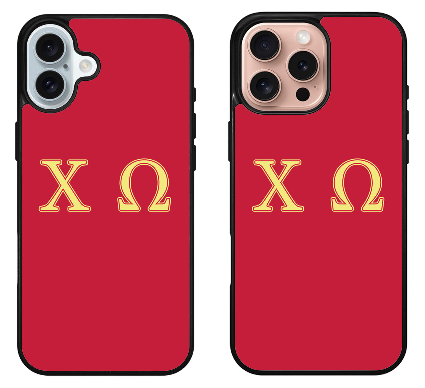 Chi Omega Red iPhone 16 | 16 Plus | 16 Pro | 16 Pro Max Case