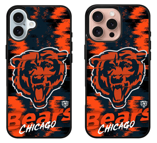 Chicago Bears Colorfull iPhone 16 | 16 Plus | 16 Pro | 16 Pro Max Case