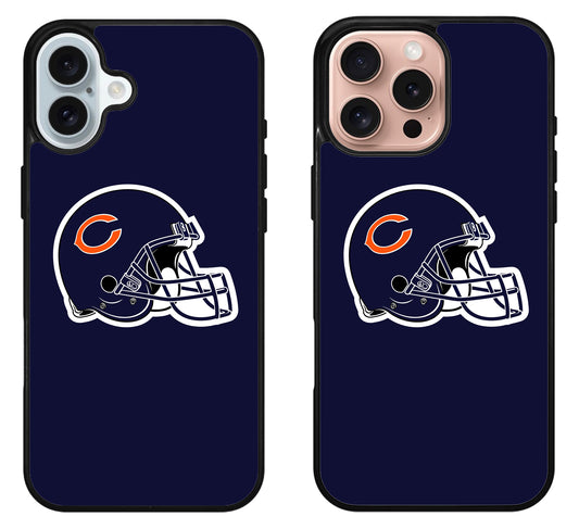 Chicago Bears Football Hlmt iPhone 16 | 16 Plus | 16 Pro | 16 Pro Max Case