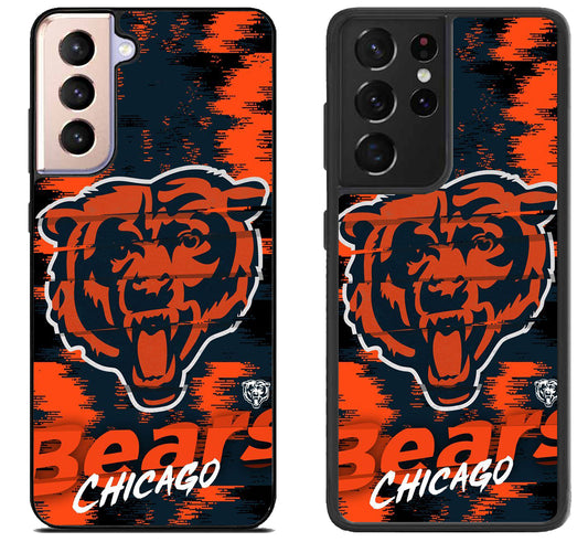 Chicago Bears Colorfull Samsung Galaxy S21 | S21 FE | S21+ | S21 Ultra Case