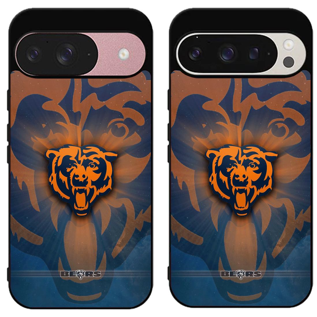 Chicago Bears Logo Background Google Pixel 9 | 9 Pro | 9 Pro XL Case