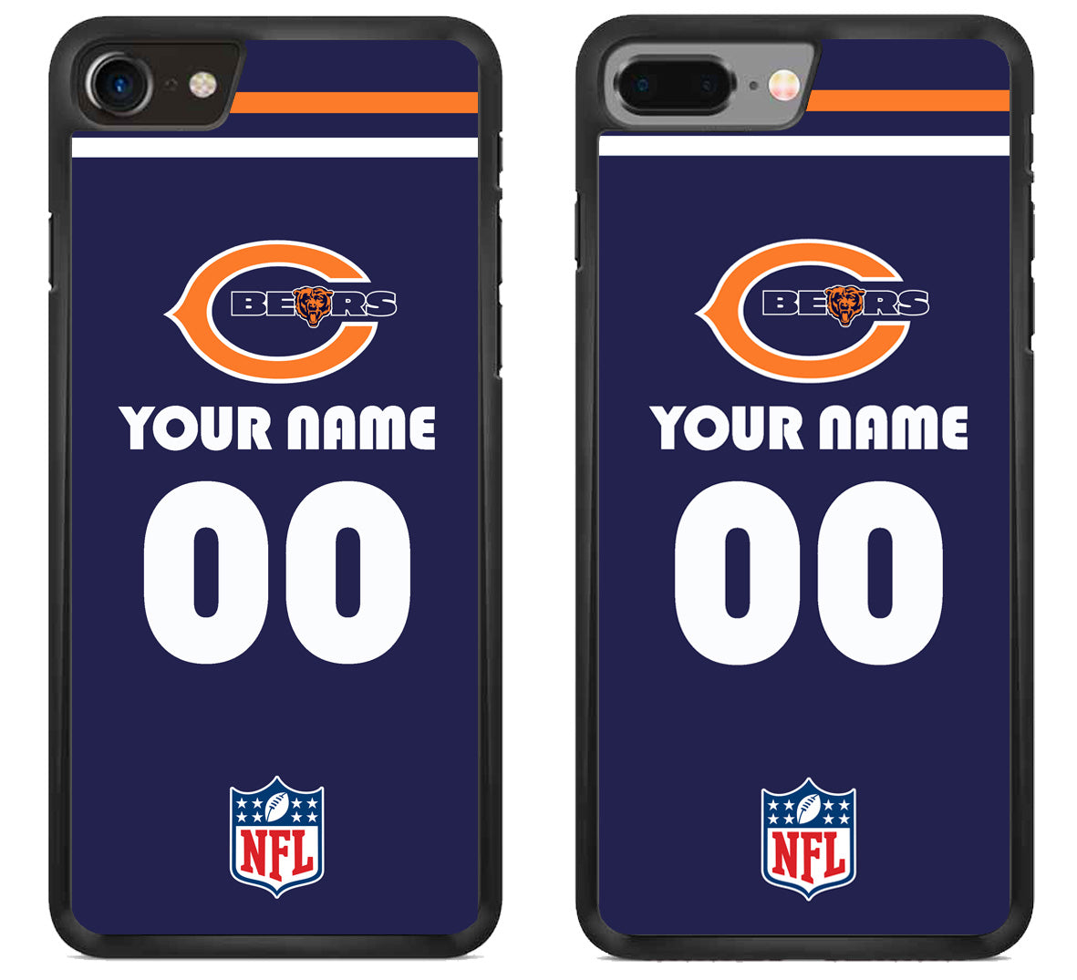 Custom Personalized Chicago Bears NFL iPhone 8 | 8 Plus Case