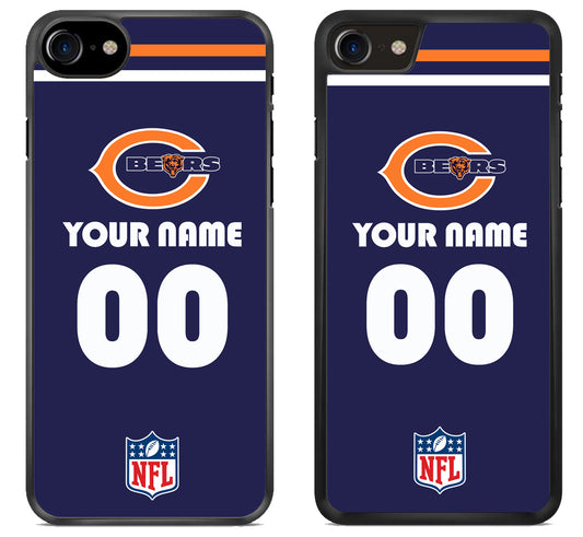 Custom Personalized Chicago Bears NFL iPhone SE 2020 | iPhone SE 2022 Case