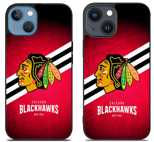 Chicago Blackhawks Cover Logo iPhone 15 | iPhone 15 Plus Case