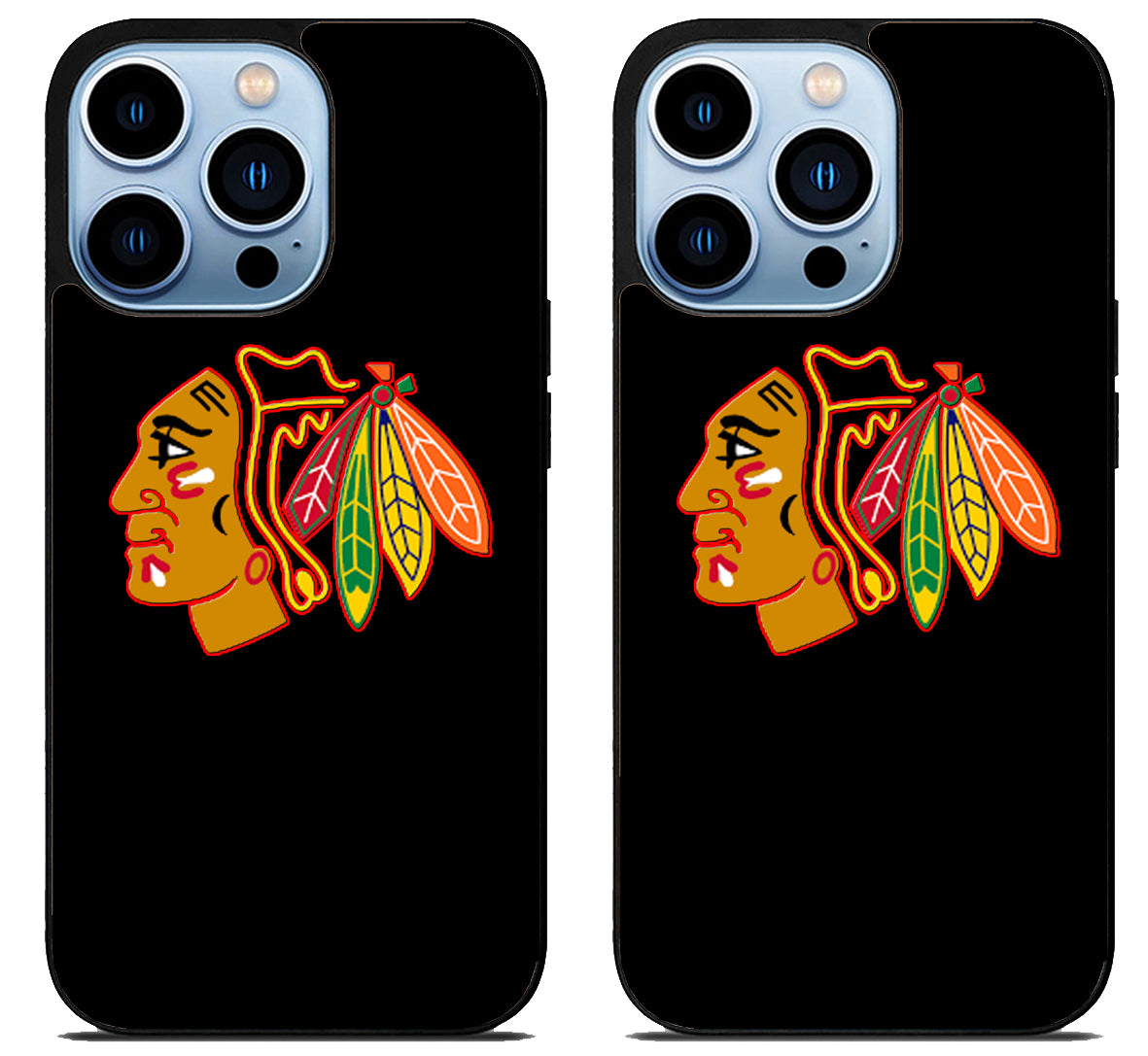 Chicago Blackhawks Black iPhone 15 Pro | iPhone 15 Pro Max Case
