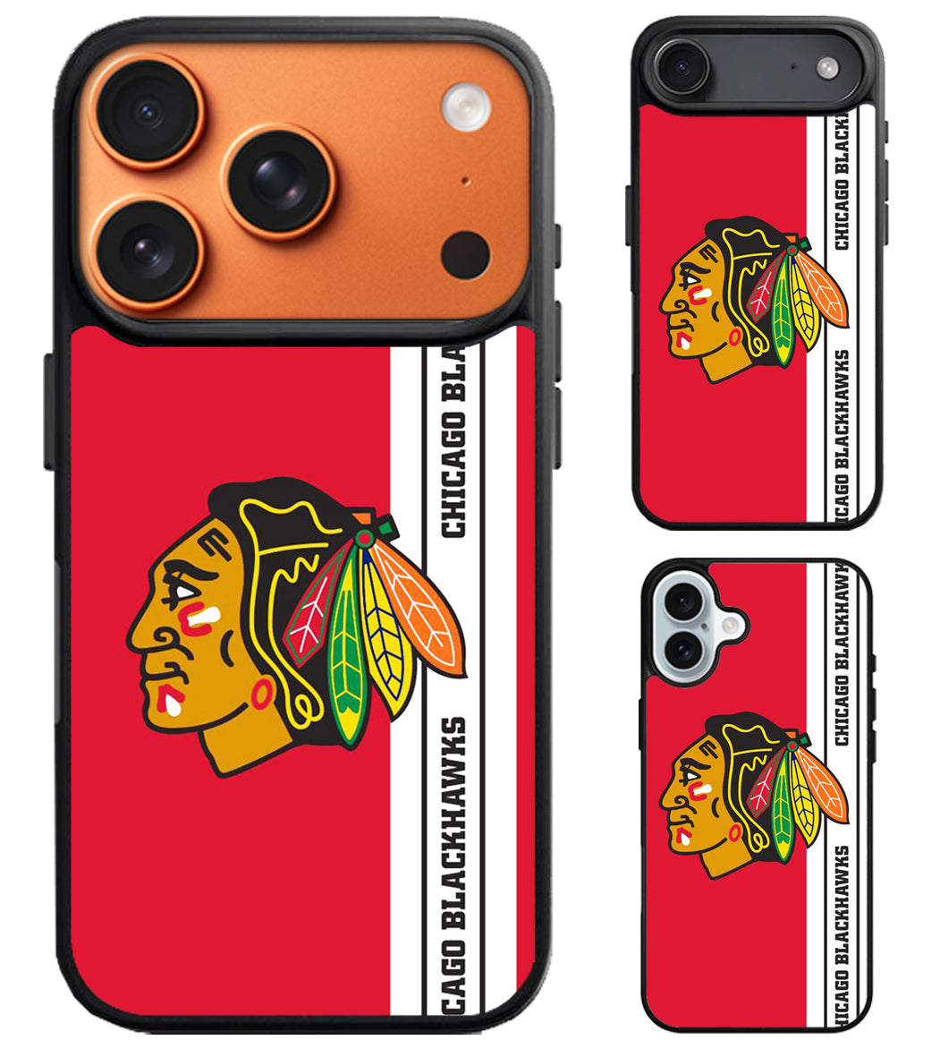 Chicago Blackhawks Logo iPhone Air | iPhone 17 | 17 Pro | 17 Pro Max Case