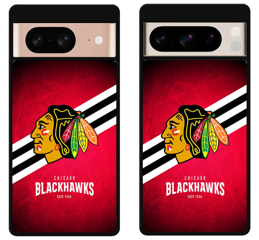 Chicago Blackhawks Logo Google Pixel 8 | 8 Pro Case