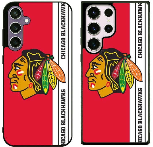 Chicago Blackhawks Logo Samsung Galaxy S25 | S25+ | S25 Ultra Case