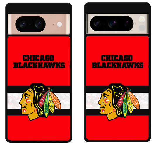 Chicago Blackhawks Red Google Pixel 8 | 8 Pro Case