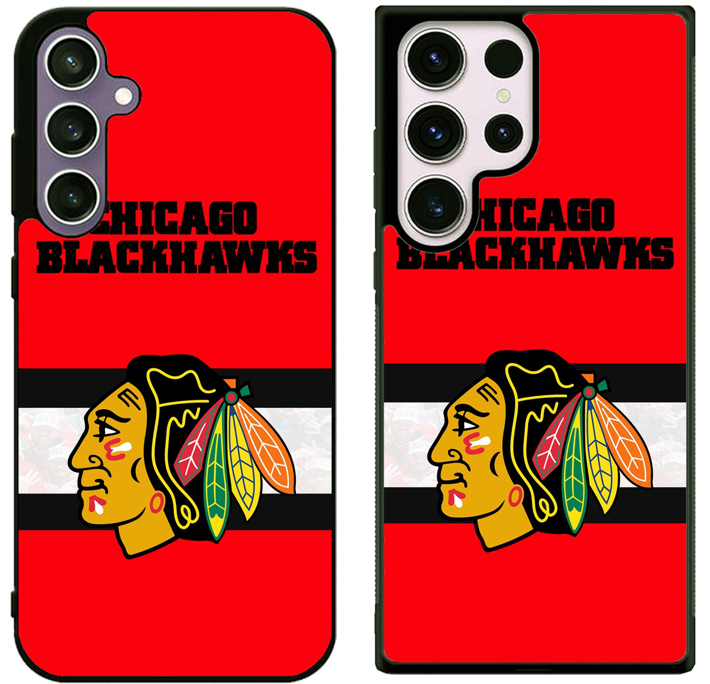 Chicago Blackhawks Red Samsung Galaxy S25 | S25+ | S25 Ultra Case