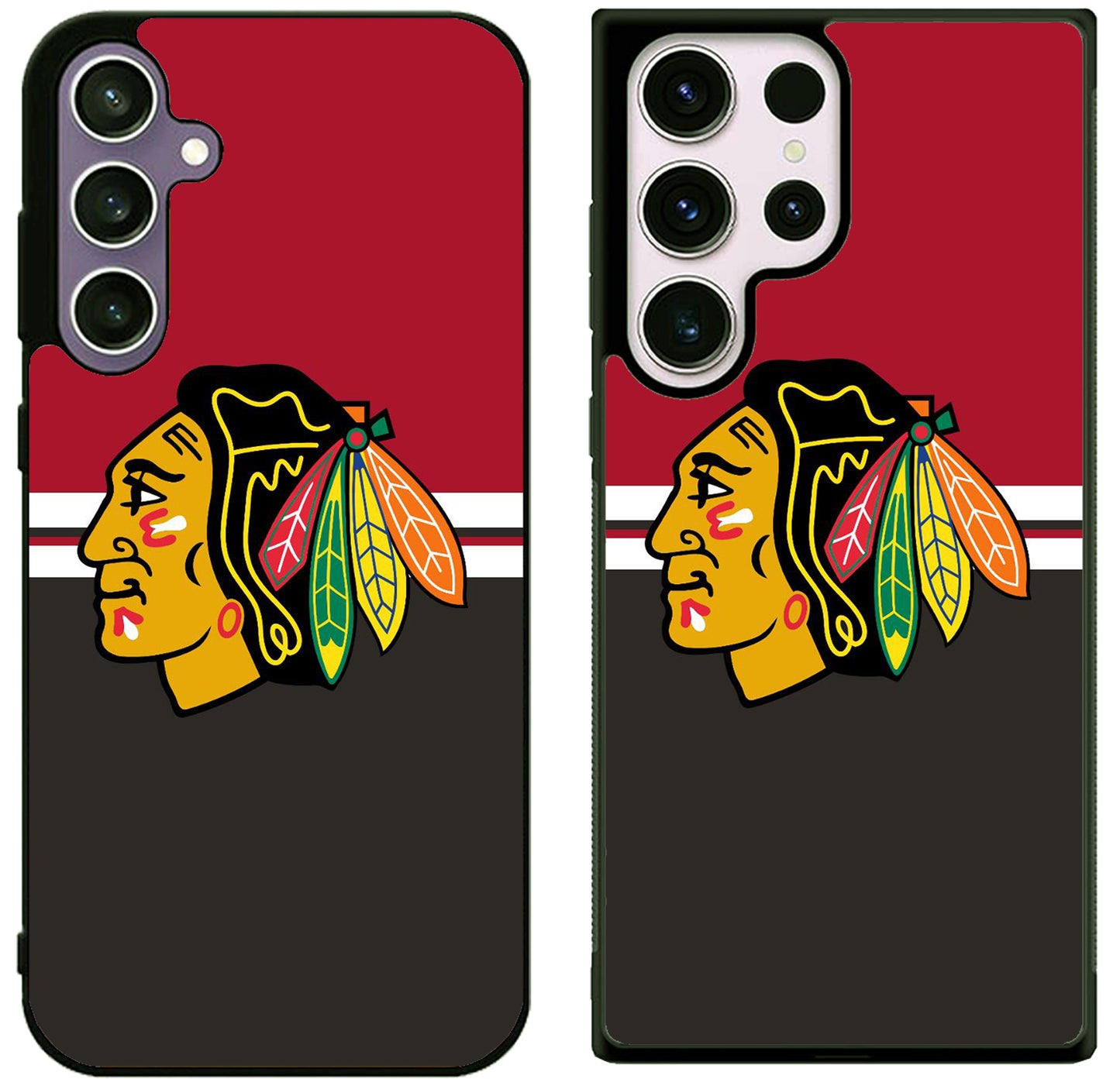 Chicago Blackhawks Stripe Samsung Galaxy S25 | S25+ | S25 Ultra Case