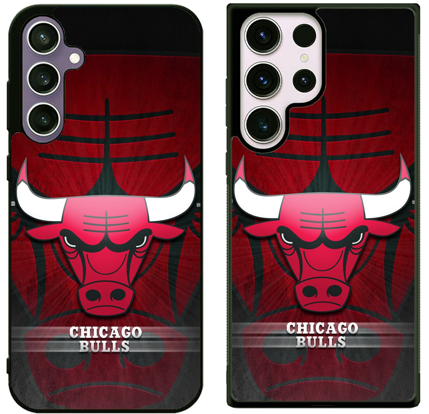 Chicago Bulls Background Samsung Galaxy S25 | S25+ | S25 Ultra Case