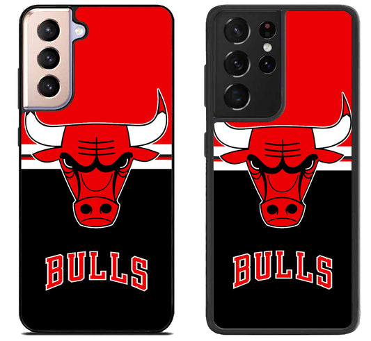 Chicago Bulls Logo Samsung Galaxy S21 | S21 FE | S21+ | S21 Ultra Case