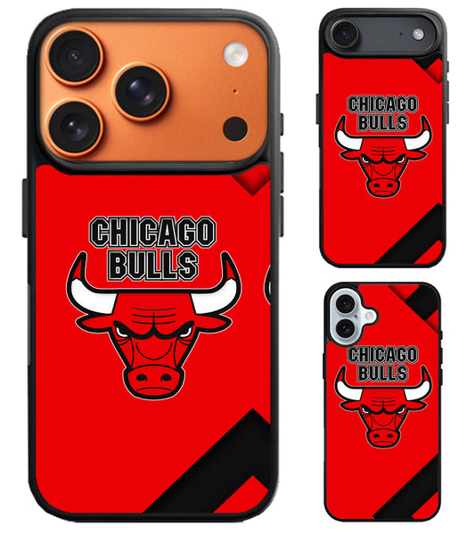 Chicago Bulls Logo iPhone Air | iPhone 17 | 17 Pro | 17 Pro Max Case