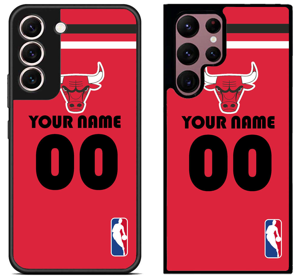 Custom Personalized Chicago Bulls NBA Samsung Galaxy S22 | S22+ | S22 Ultra Case