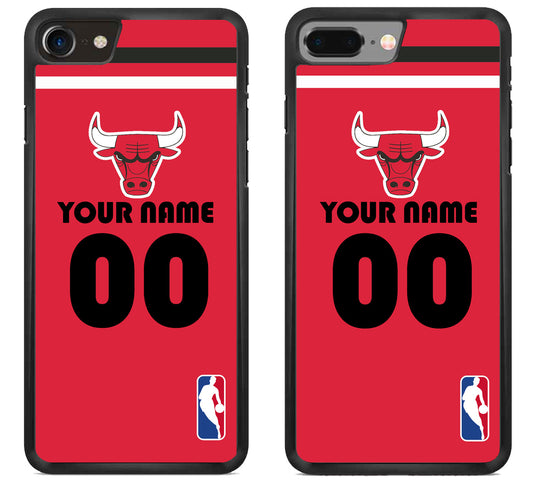 Custom Personalized Chicago Bulls NBA iPhone 8 | 8 Plus Case