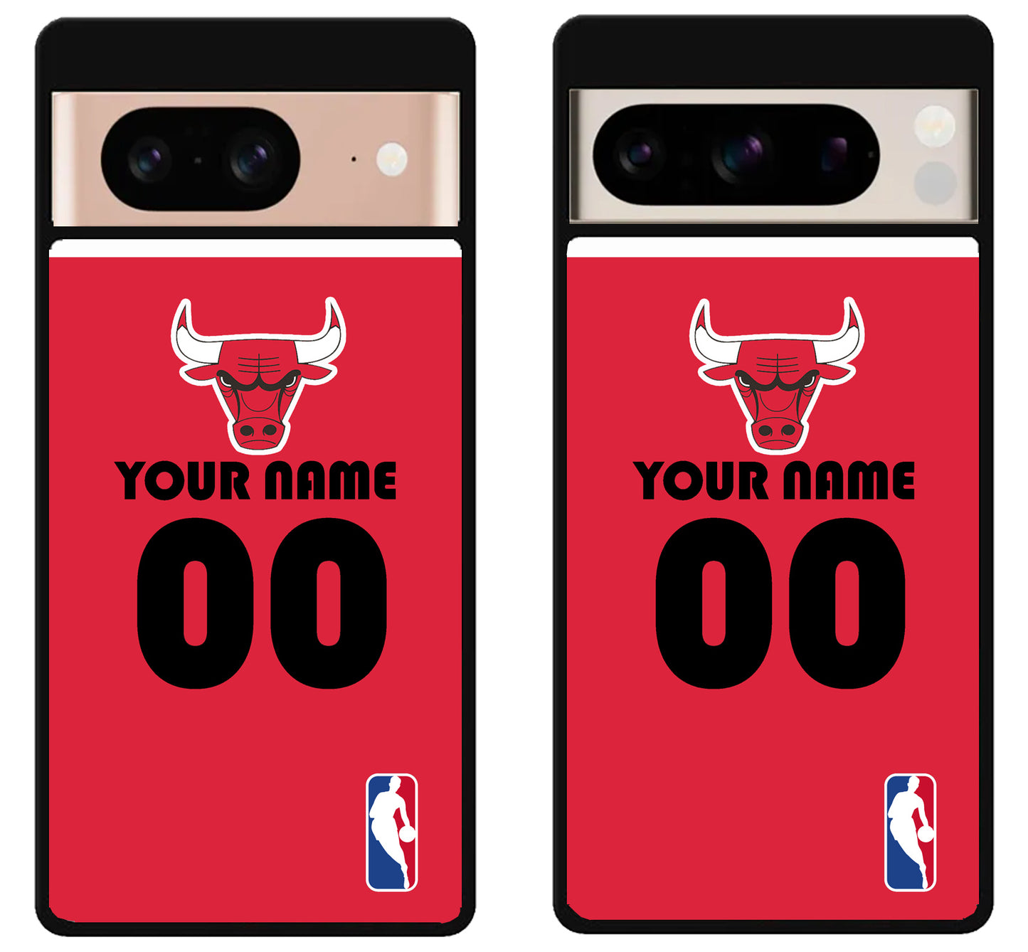 Custom Personalized Chicago Bulls NBA Google Pixel 8 | 8 Pro Case