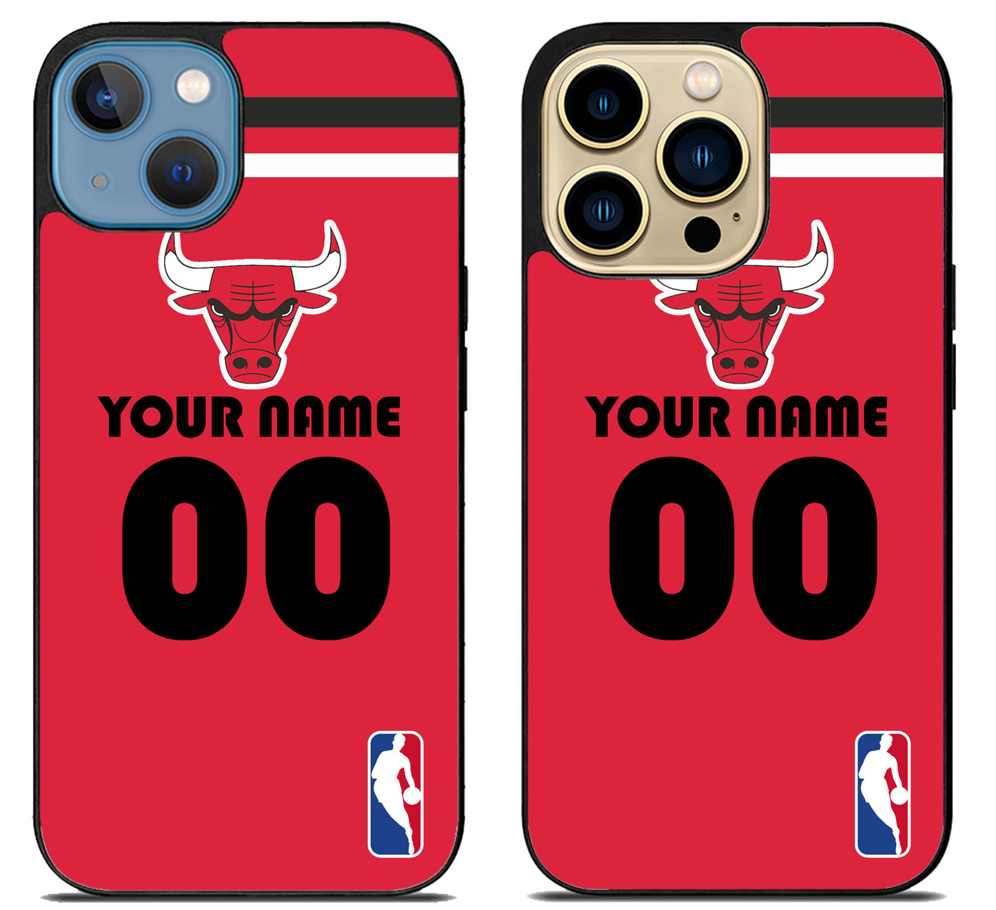 Custom Personalized Chicago Bulls NBA iPhone 14 | 14 Plus | 14 Pro | 14 Pro Max Case