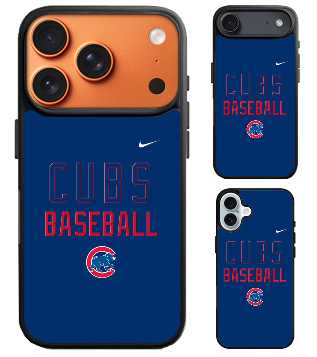 Chicago Cubs Blue iPhone Air | iPhone 17 | 17 Pro | 17 Pro Max Case