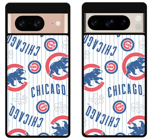 Chicago Cubs Collage Google Pixel 8 | 8 Pro Case