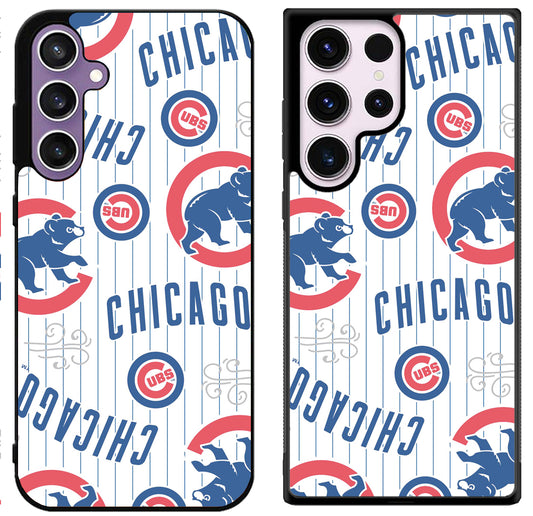 Chicago Cubs Collage Samsung Galaxy S24 | S24+ | S24 Ultra Case