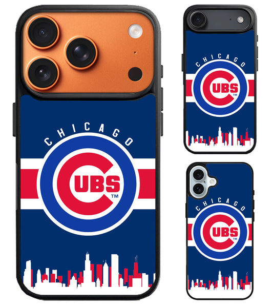 Chicago Cubs Logo iPhone Air | iPhone 17 | 17 Pro | 17 Pro Max Case