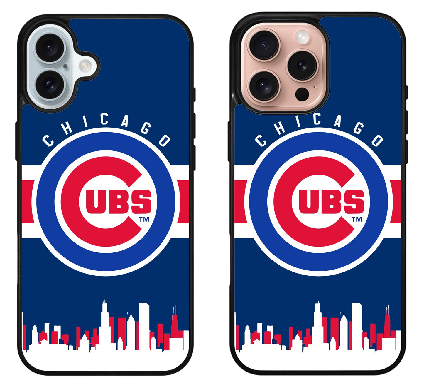 Chicago Cubs Logo iPhone 16 | 16 Plus | 16 Pro | 16 Pro Max Case