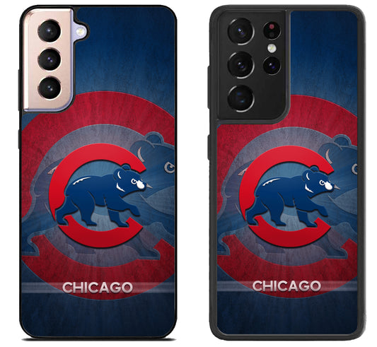 Chicago Cubs Wallpaper Samsung Galaxy S21 | S21 FE | S21+ | S21 Ultra Case