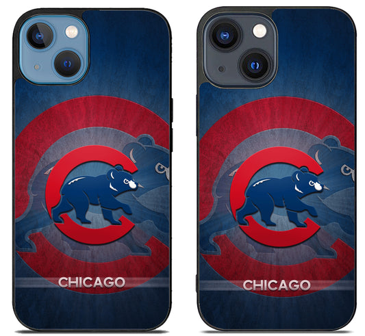 Chicago Cubs Wallpaper iPhone 15 | iPhone 15 Plus Case