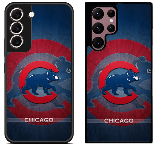 Chicago Cubs Wallpaper Samsung Galaxy S22 | S22+ | S22 Ultra Case