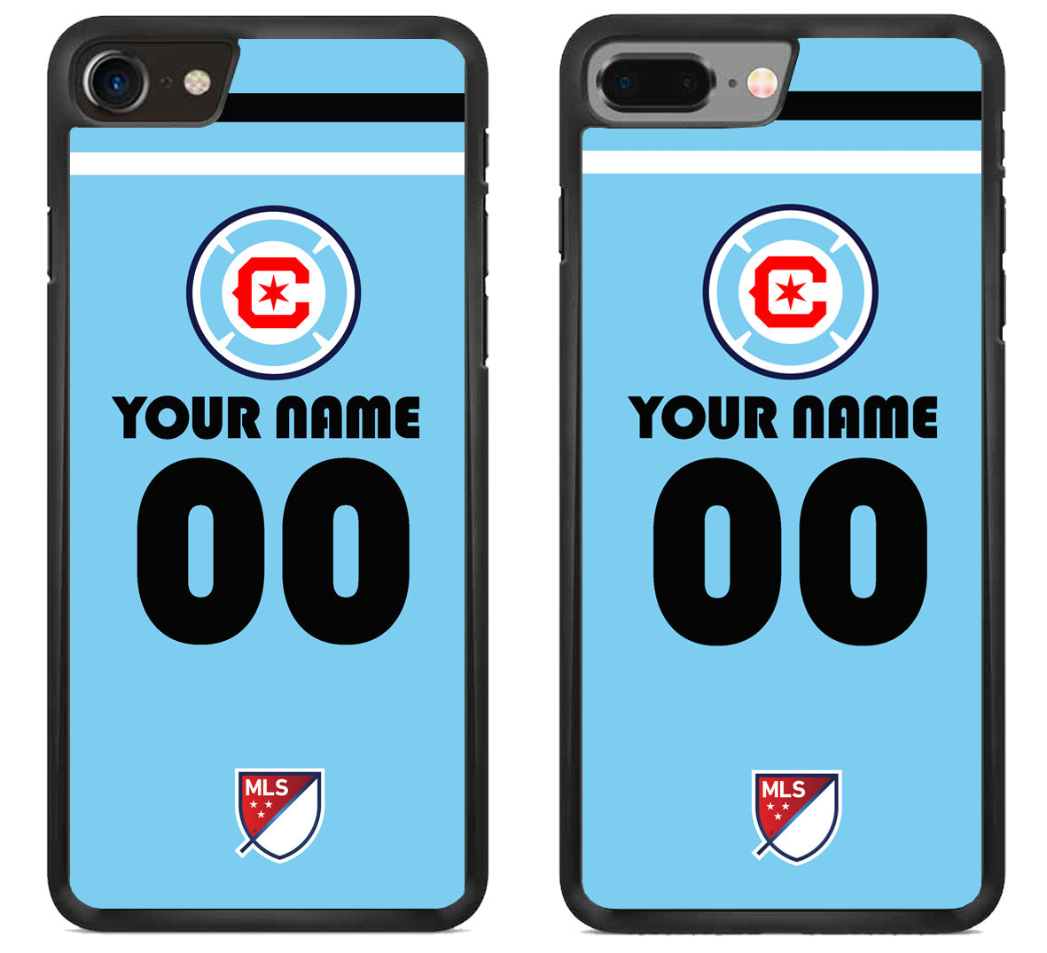 Custom Personalized Chicago Fire FC MLS iPhone 8 | 8 Plus Case