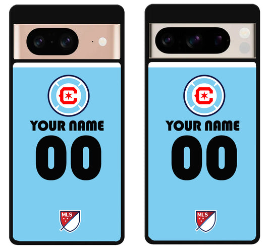 Custom Personalized Chicago Fire FC MLS Google Pixel 8 | 8 Pro Case