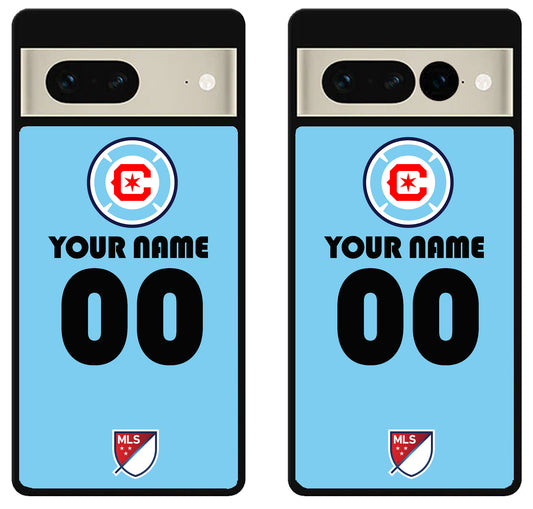 Custom Personalized Chicago Fire FC MLS Google Pixel 7 | 7 Pro Case