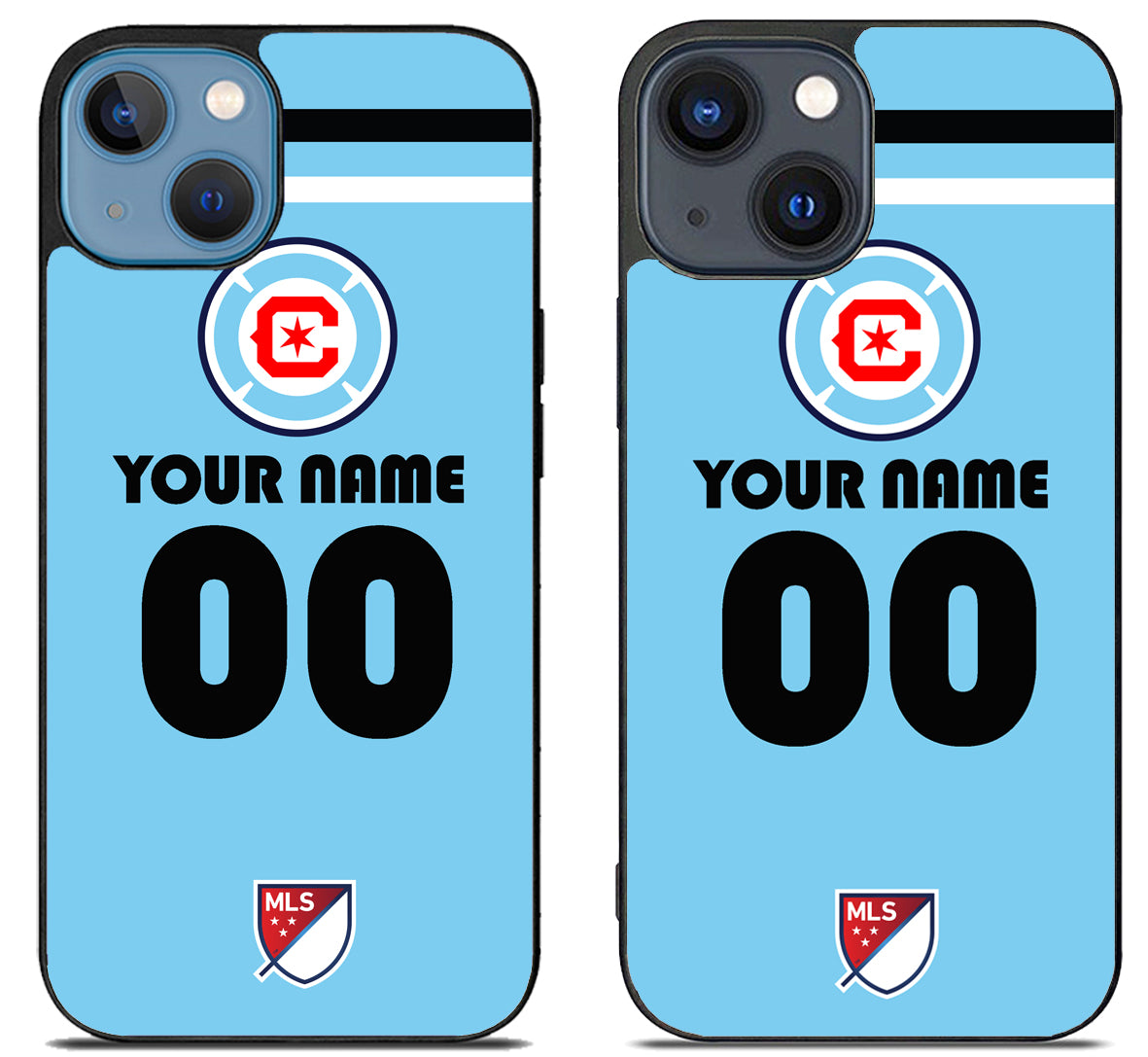 Custom Personalized Chicago Fire FC MLS iPhone 15 | iPhone 15 Plus Case