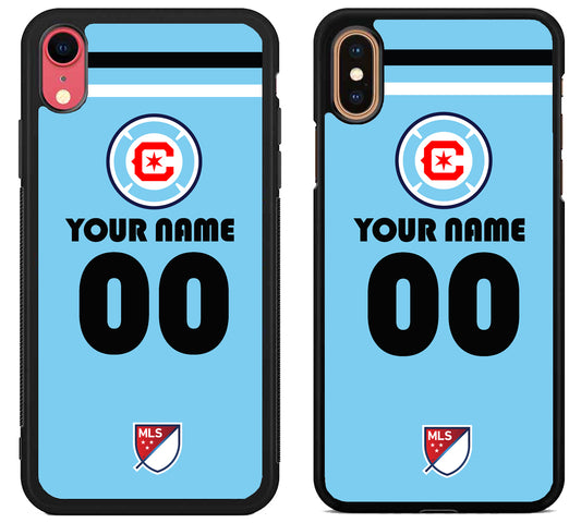 Custom Personalized Chicago Fire FC MLS iPhone X | Xs | Xr | Xs Max Case