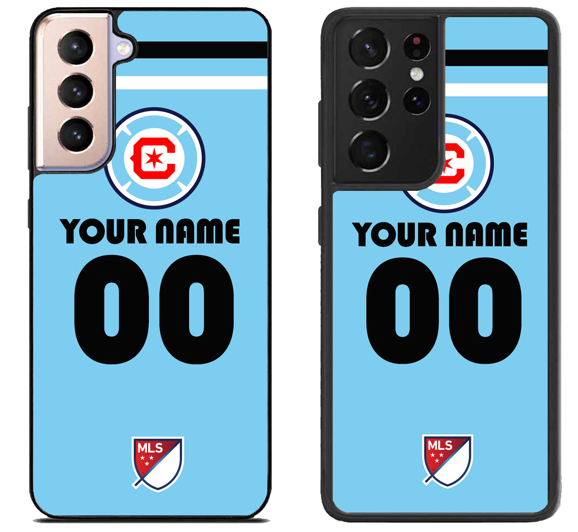 Custom Personalized Chicago Fire FC MLS Samsung Galaxy S21 | S21 FE | S21+ | S21 Ultra Case