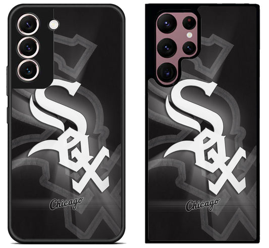 Chicago White Sox Background Samsung Galaxy S22 | S22+ | S22 Ultra Case