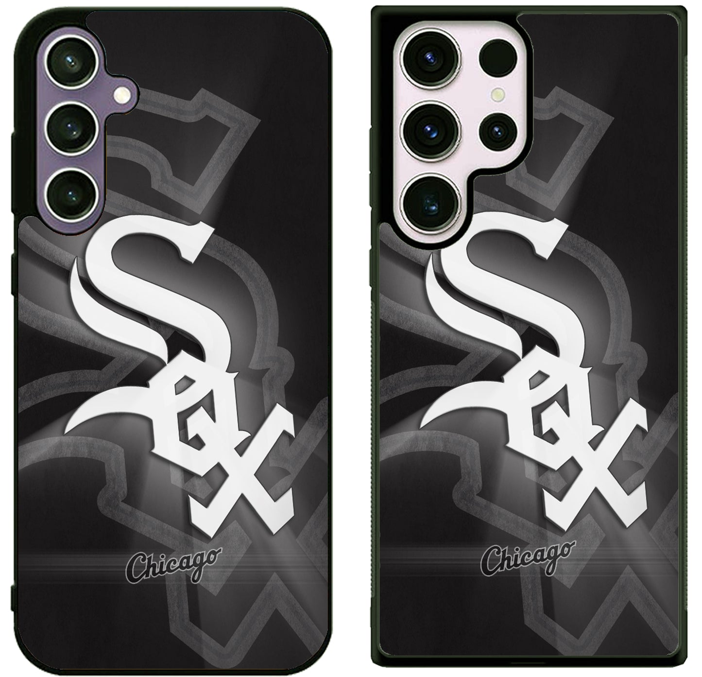 Chicago White Sox Background Samsung Galaxy S25 | S25+ | S25 Ultra Case