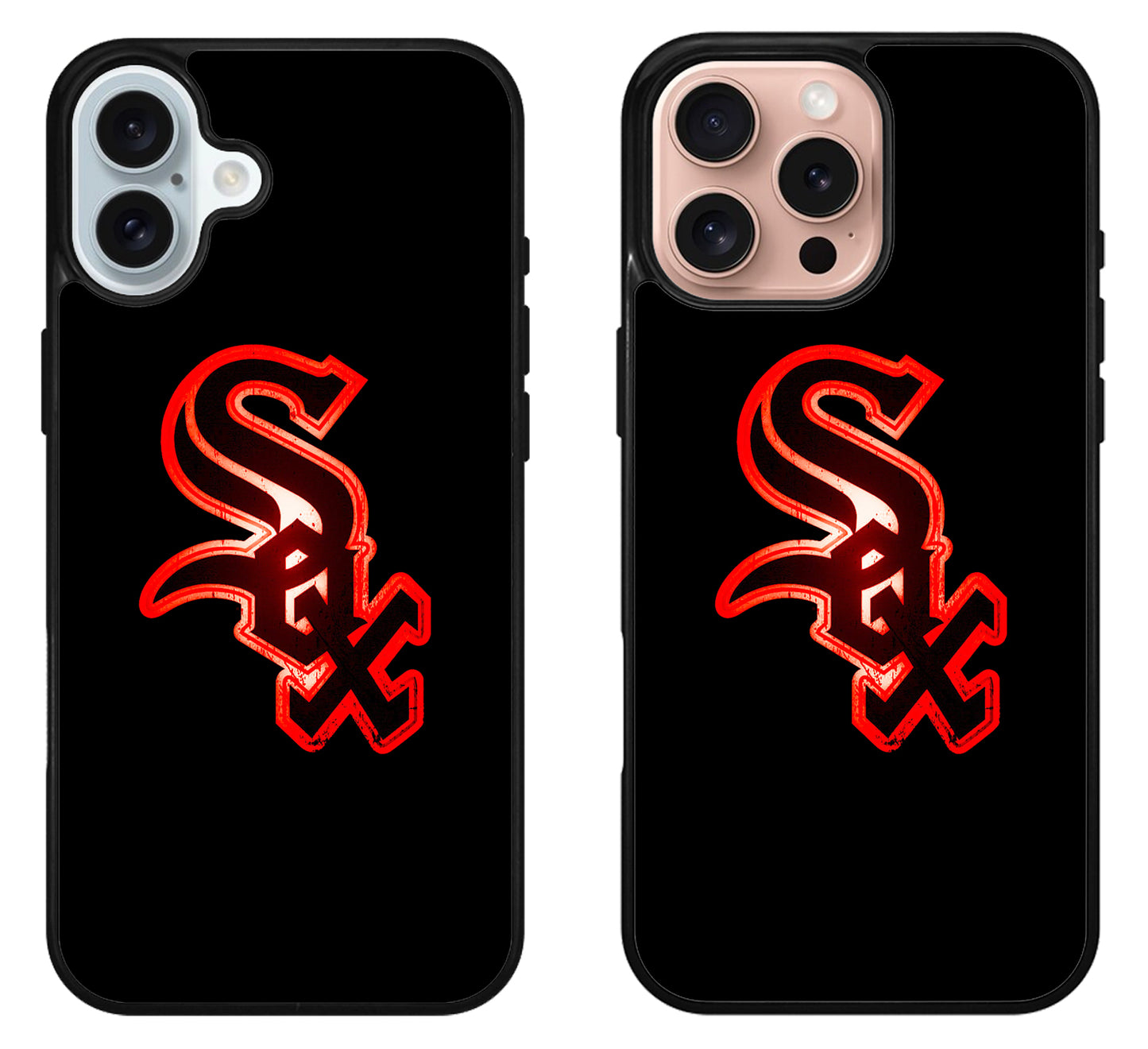 Chicago White Sox Black iPhone 16 | 16 Plus | 16 Pro | 16 Pro Max Case