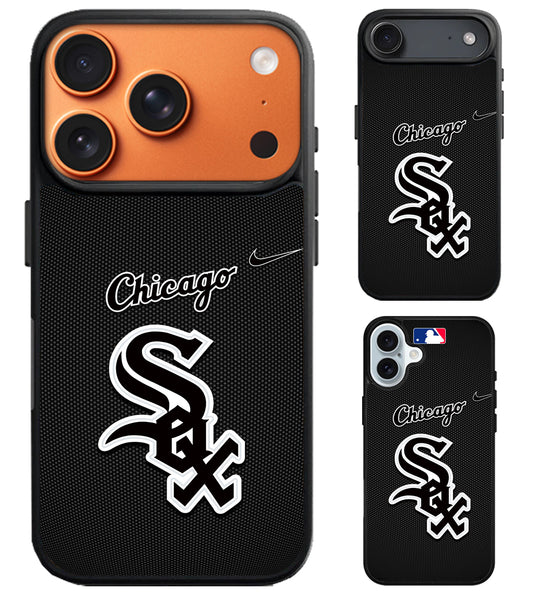 Chicago White Sox Logo iPhone Air | iPhone 17 | 17 Pro | 17 Pro Max Case