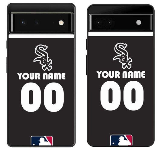 Custom Personalized Chicago White Sox MLB Google Pixel 6 | 6A | 6 Pro Case