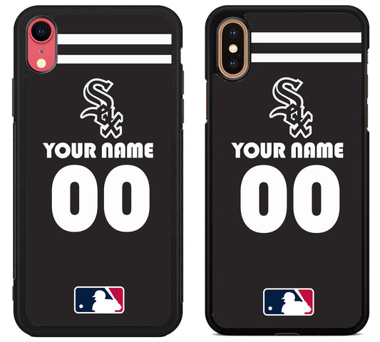 Custom Personalized Chicago White Sox MLB iPhone X | Xs | Xr | Xs Max Case