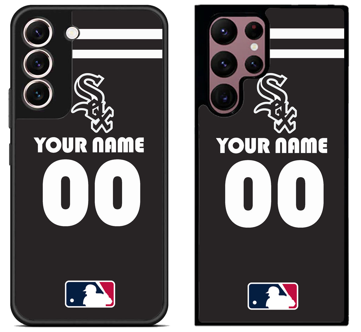 Custom Personalized Chicago White Sox MLB Samsung Galaxy S22 | S22+ | S22 Ultra Case