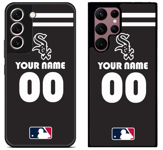Custom Personalized Chicago White Sox MLB Samsung Galaxy S22 | S22+ | S22 Ultra Case