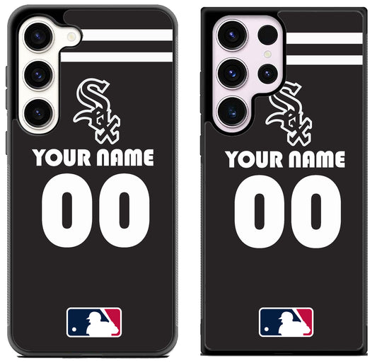 Custom Personalized Chicago White Sox MLB Samsung Galaxy S23 | S23+ | S23 Ultra Case