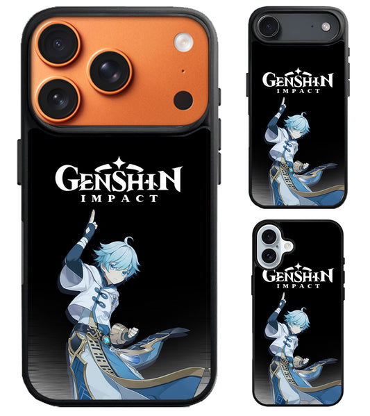 Chongyun Genshin Impact Anime iPhone Air | iPhone 17 | 17 Pro | 17 Pro Max Case